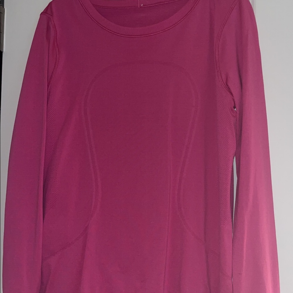 Lululemon Long Sleeve Relaxed Fit Swiftly Tee
